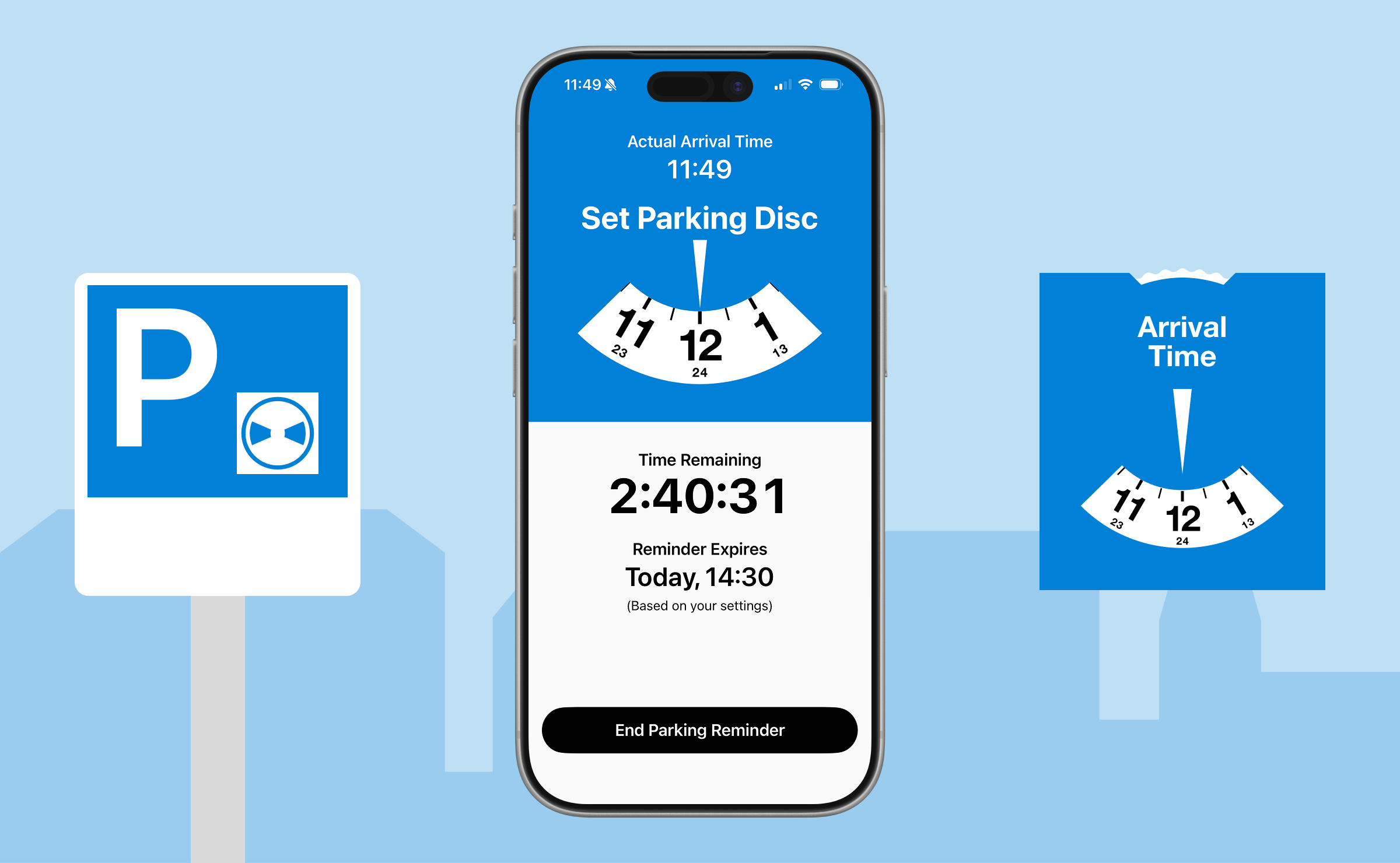 Lab — Parking Disc Helper